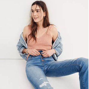 Madewell Cali Demi-Boot Jeans in Bronson Wash